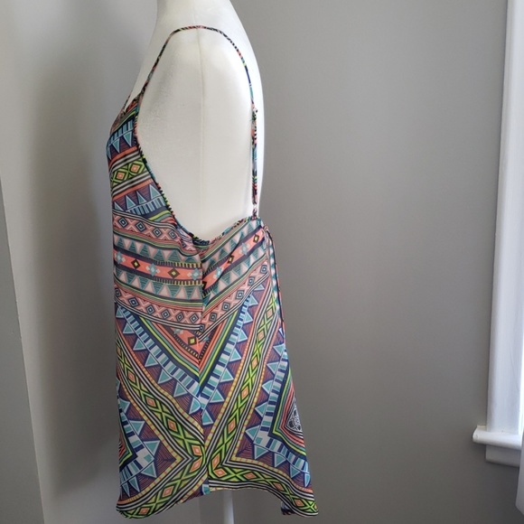 OP Tribal Print Beach / Pool Cover Up - Picture 3 of 8